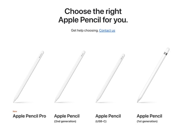 Settle down about the Apple Pencil, nature is healing