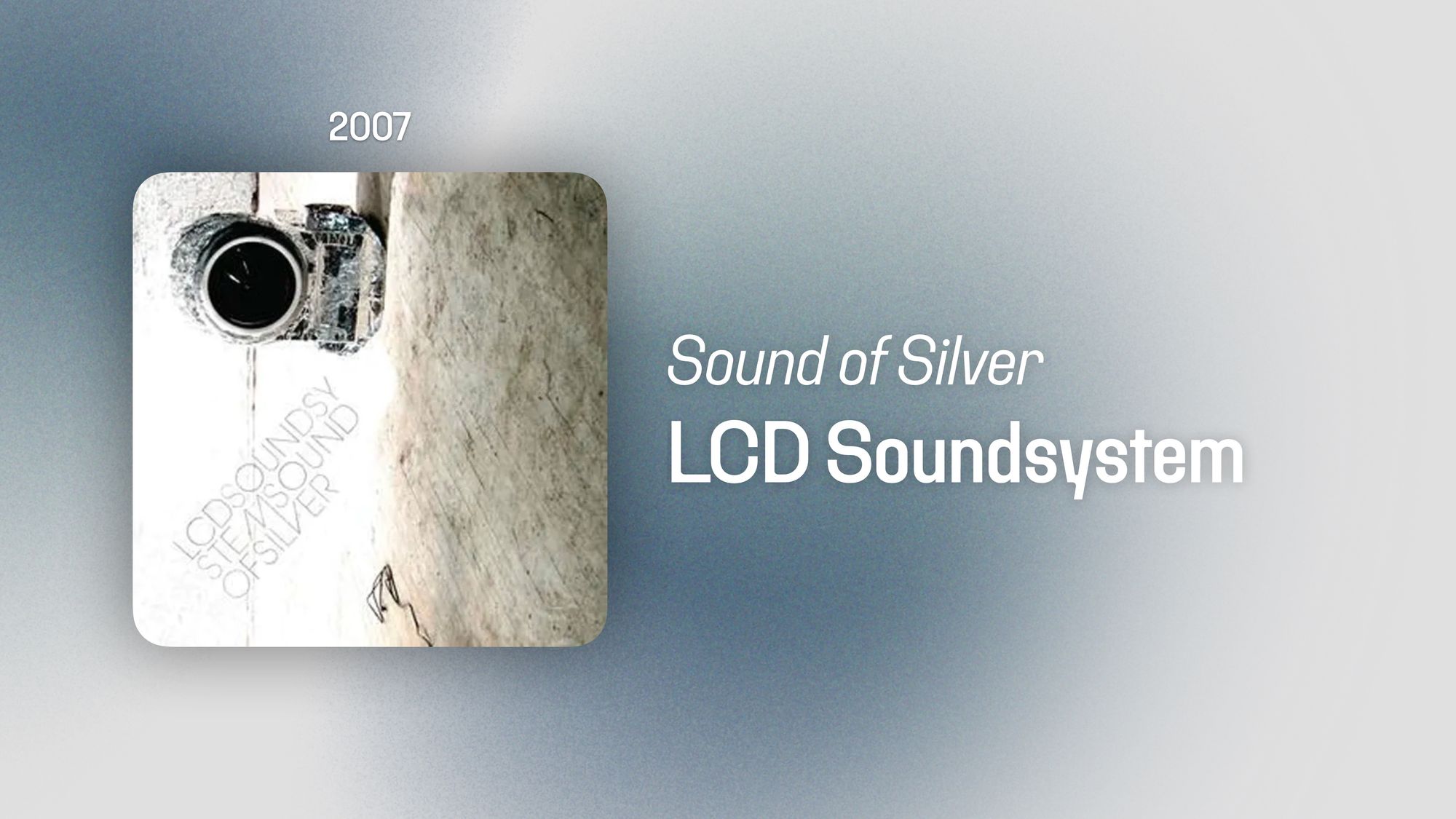 sound of silver cd