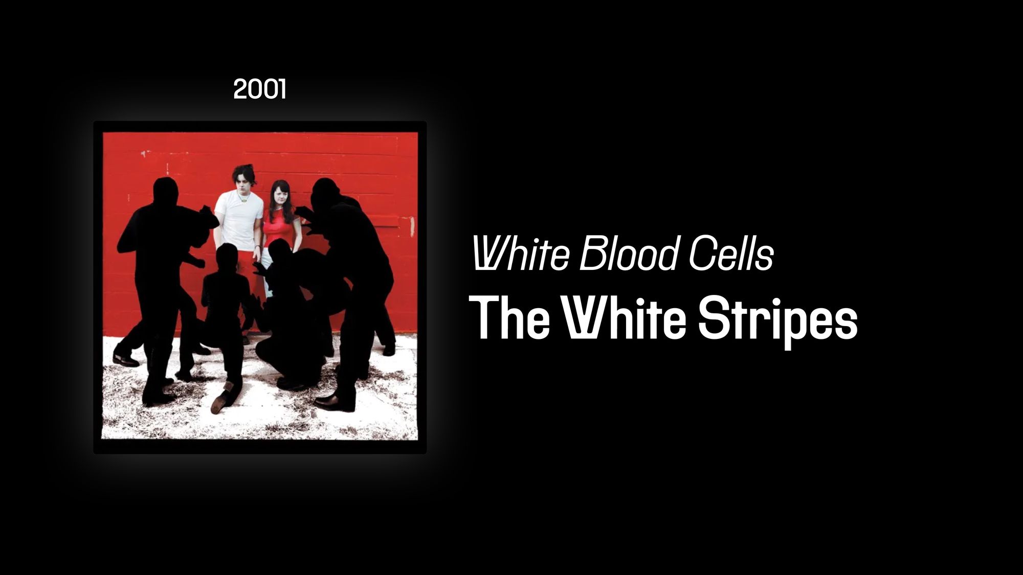 the white stripes album cover white blood cells