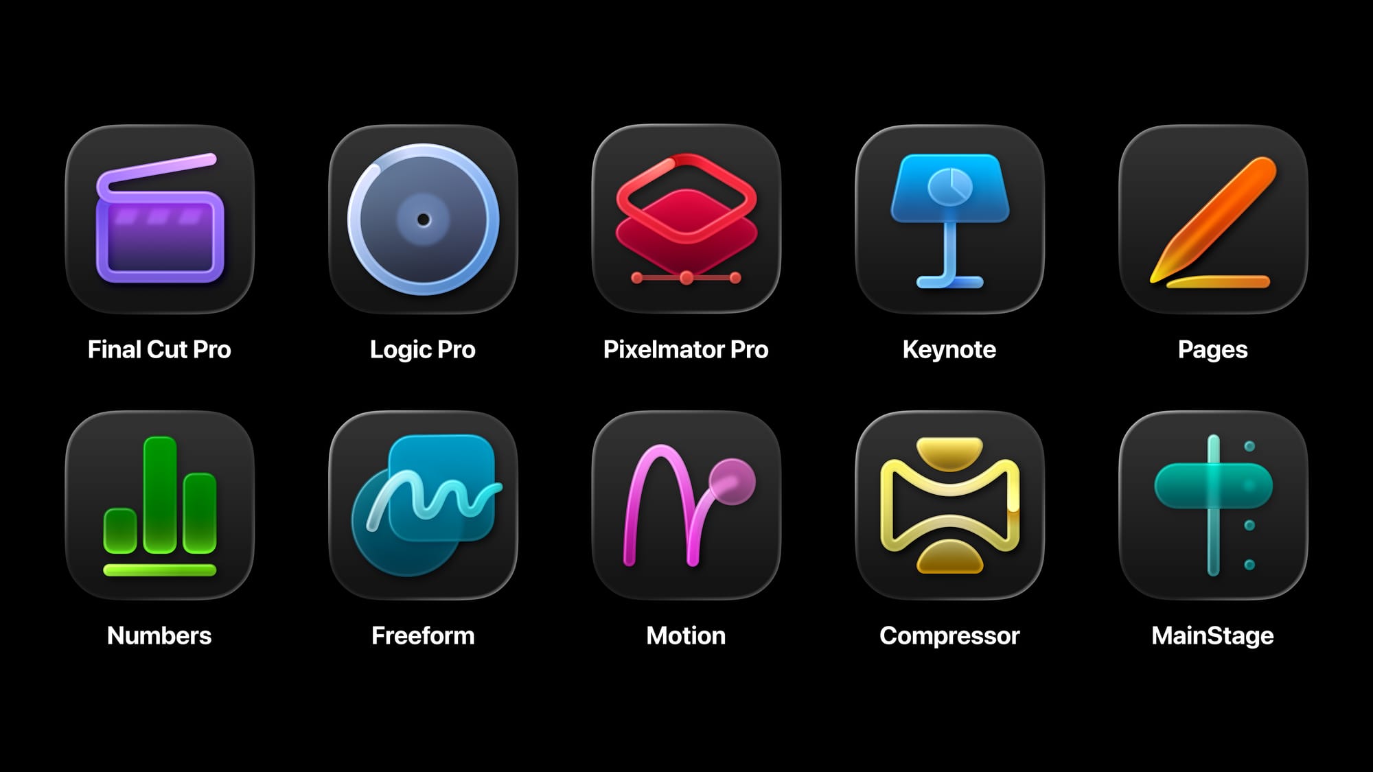 Apple (finally?) reveals their pro suite of apps