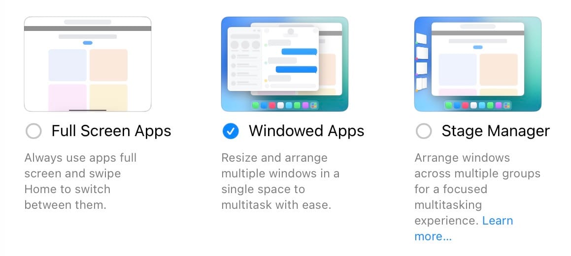 iOS…iPadOS…are you getting it? These are not two different operating systems…