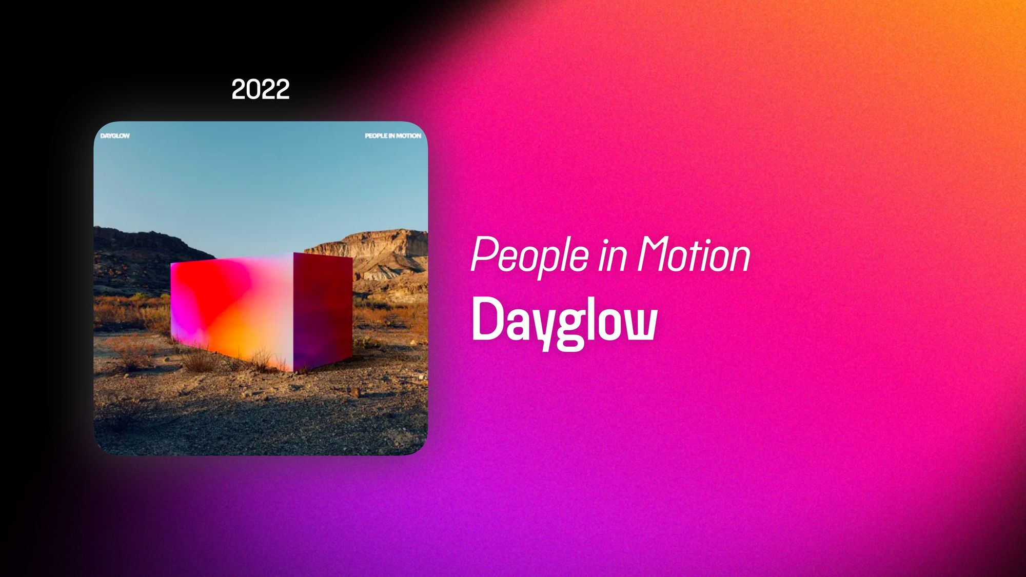 People in Motion (365 Albums)