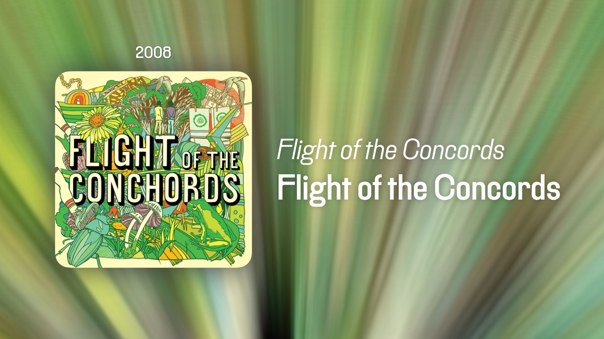 Flight of the Concords (365 Albums)