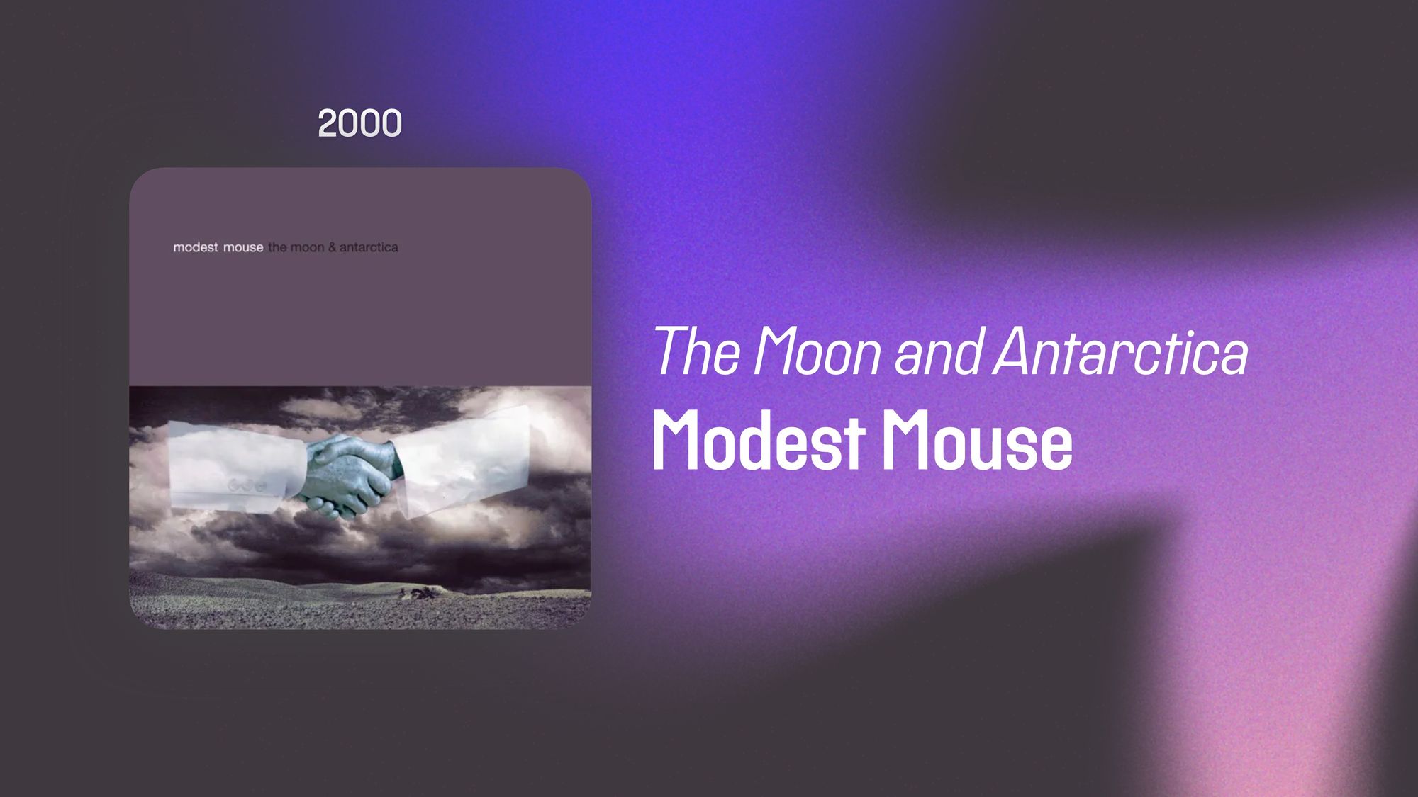 The Moon and Antarctica (365 Albums)