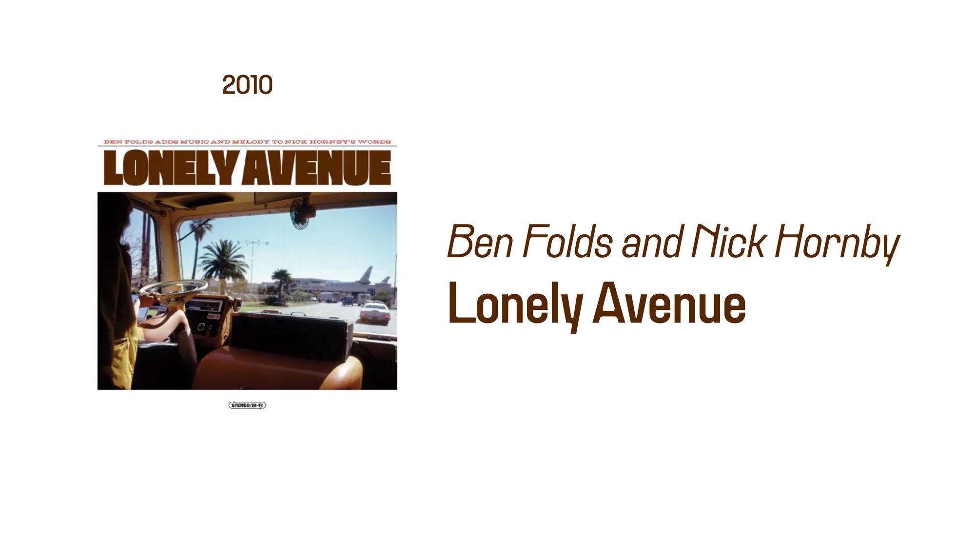 Lonely Avenue (365 Albums)