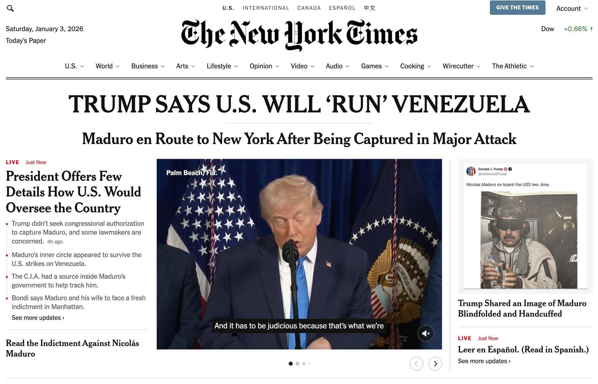 Third Republican US President in a row invades a sovereign nation without good reason (it's oil)