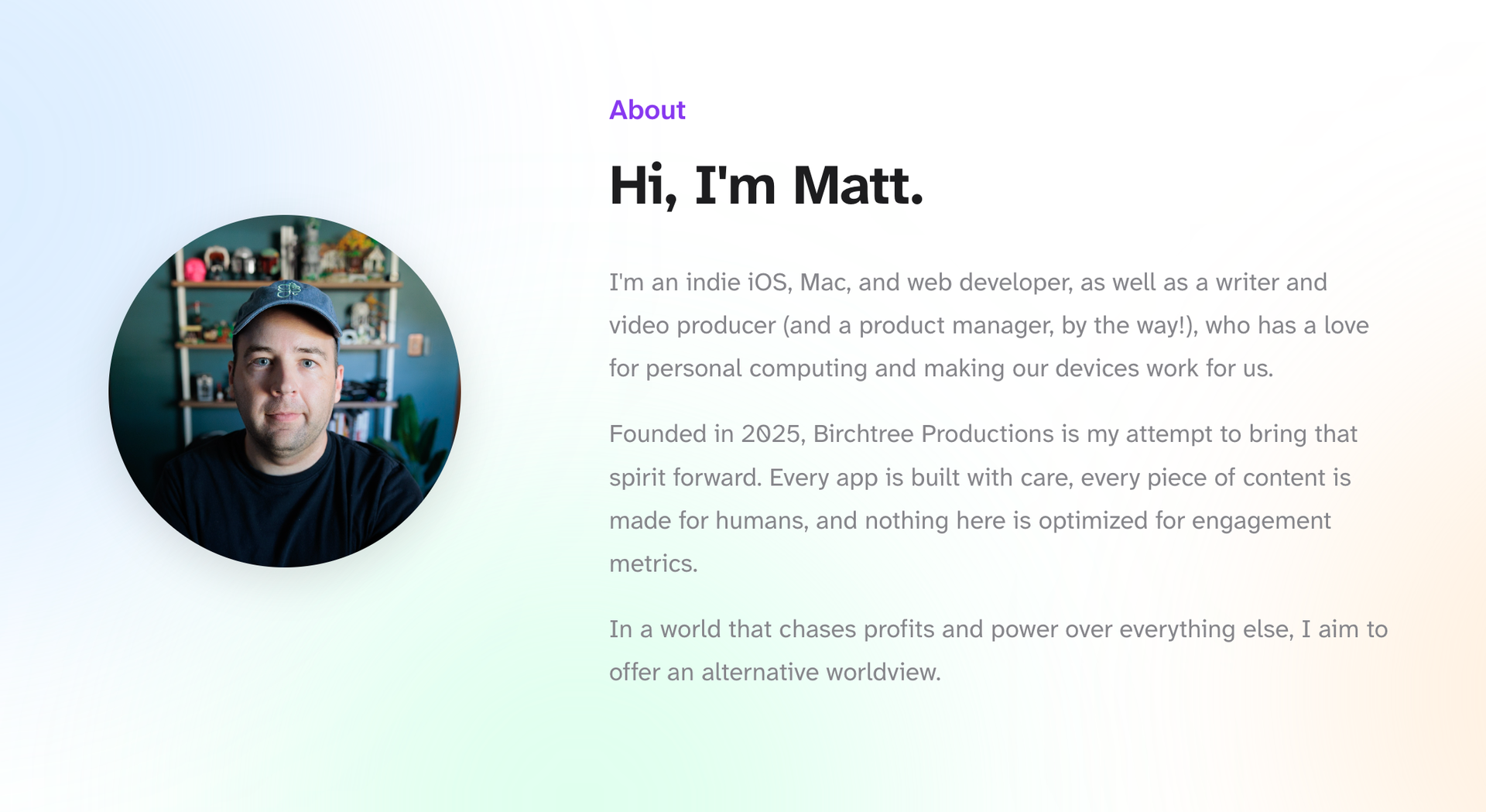 Birchtree Productions joins the 21st century, builds a website!