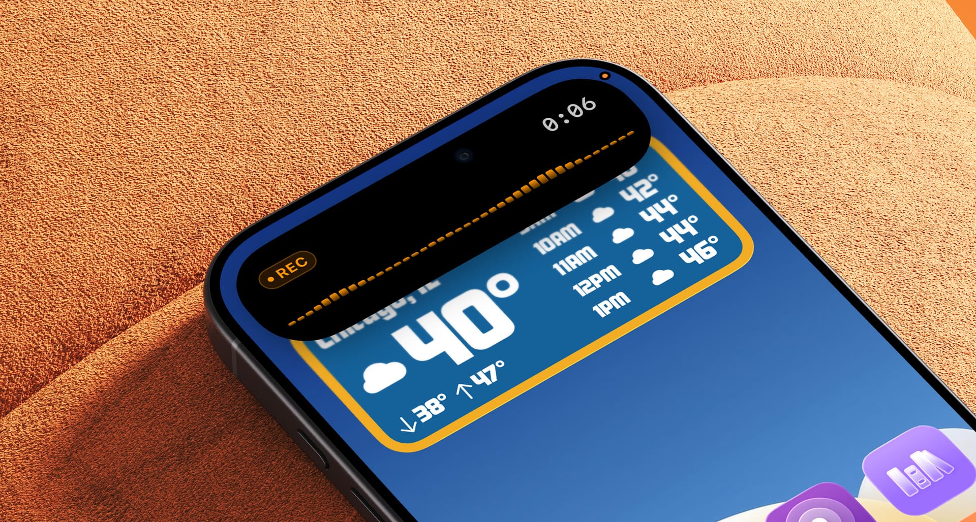 Quick Notes now records in the background