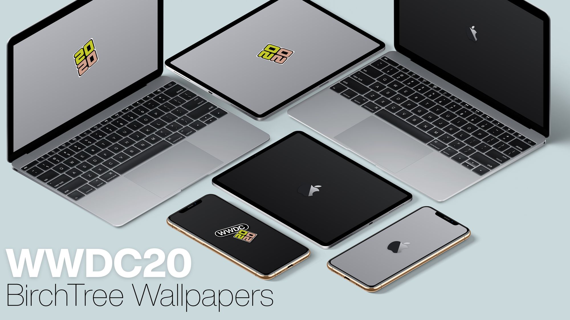 WWDC20 Wallpapers for iPhone, iPad, and Mac