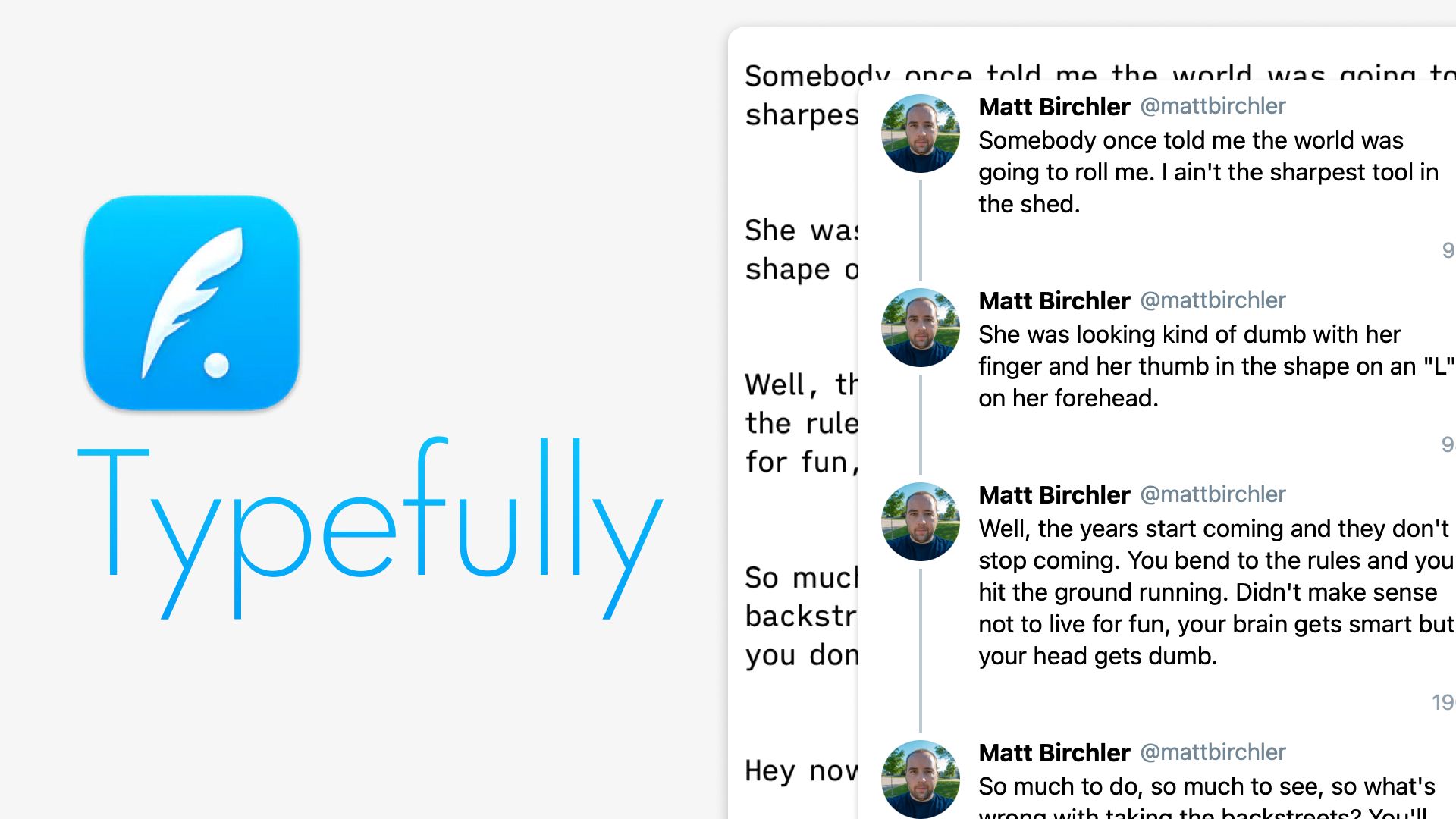 A First Look at Typefully, a Beautiful Web App for Posting Threads to Twitter