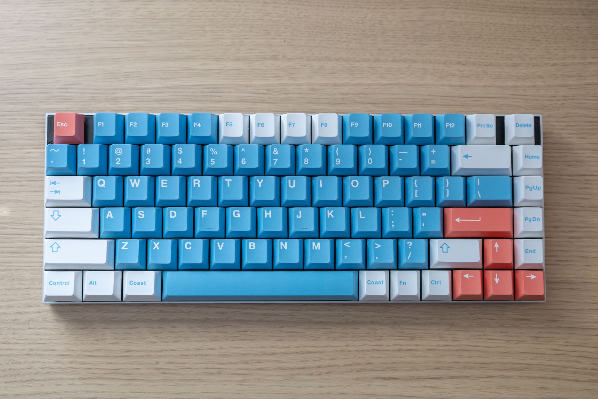 My Current Keyboard (Vortex Race 3)