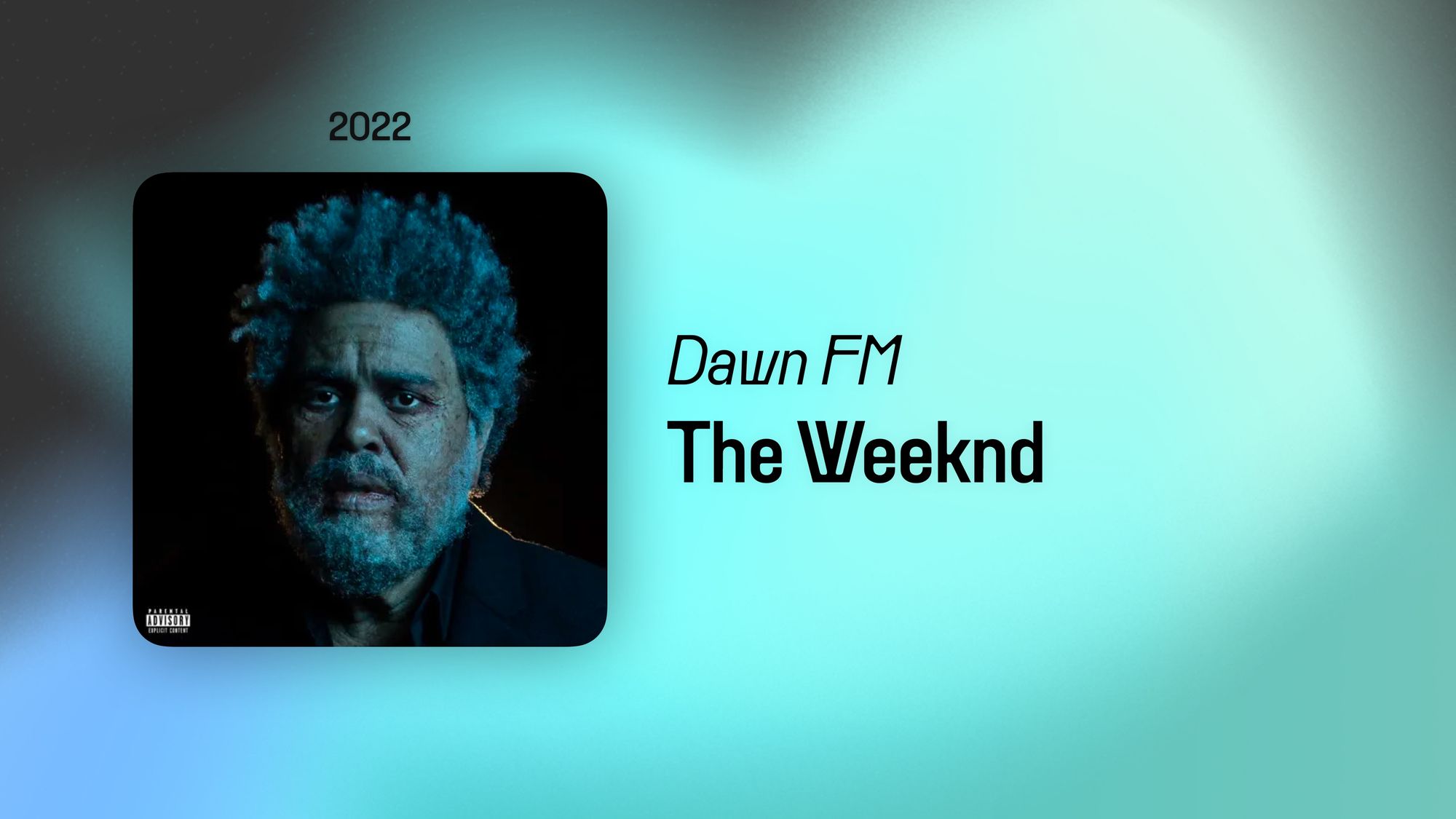 Dawn FM (365 Albums)