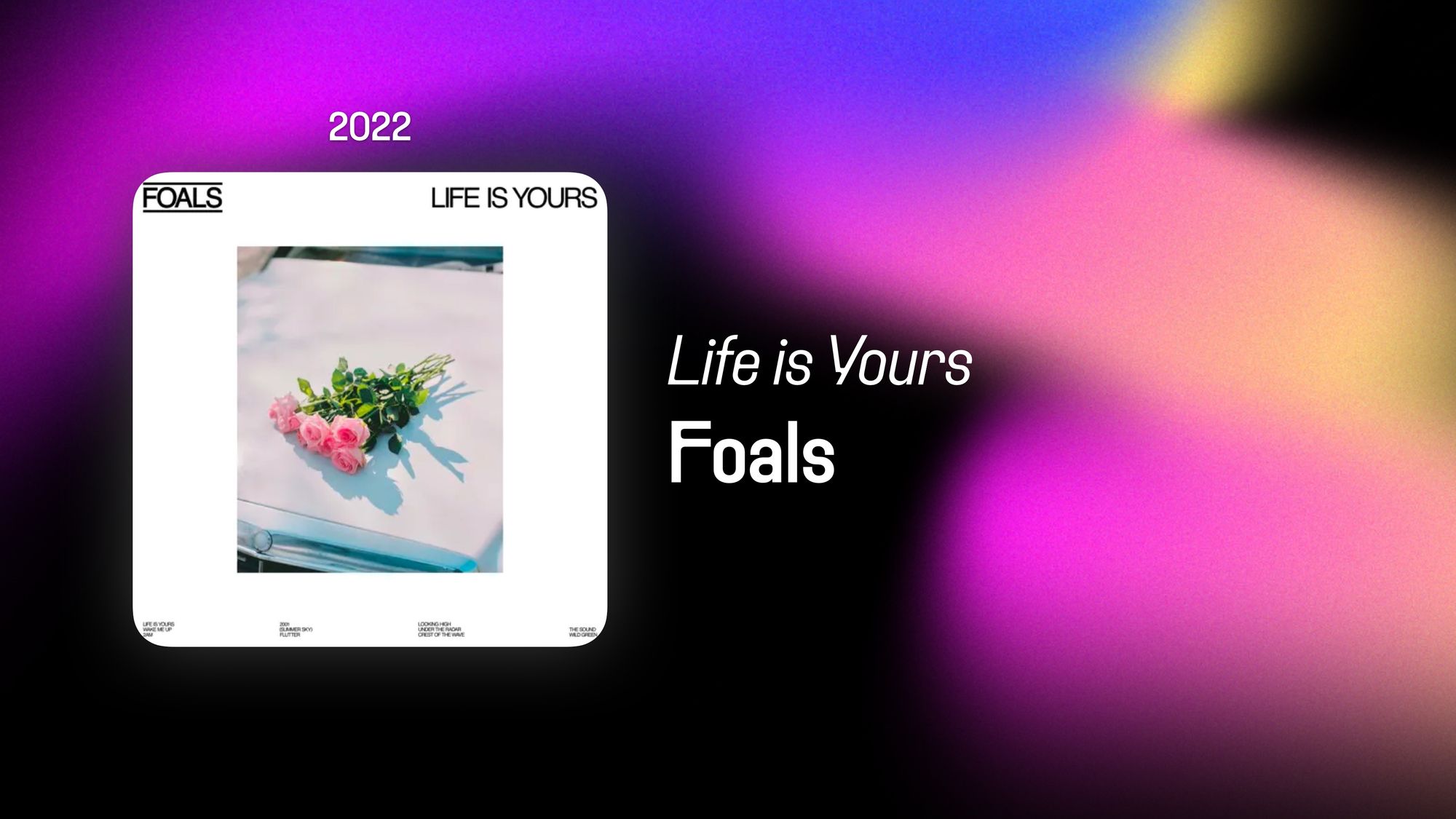 Life is Yours (365 Albums)