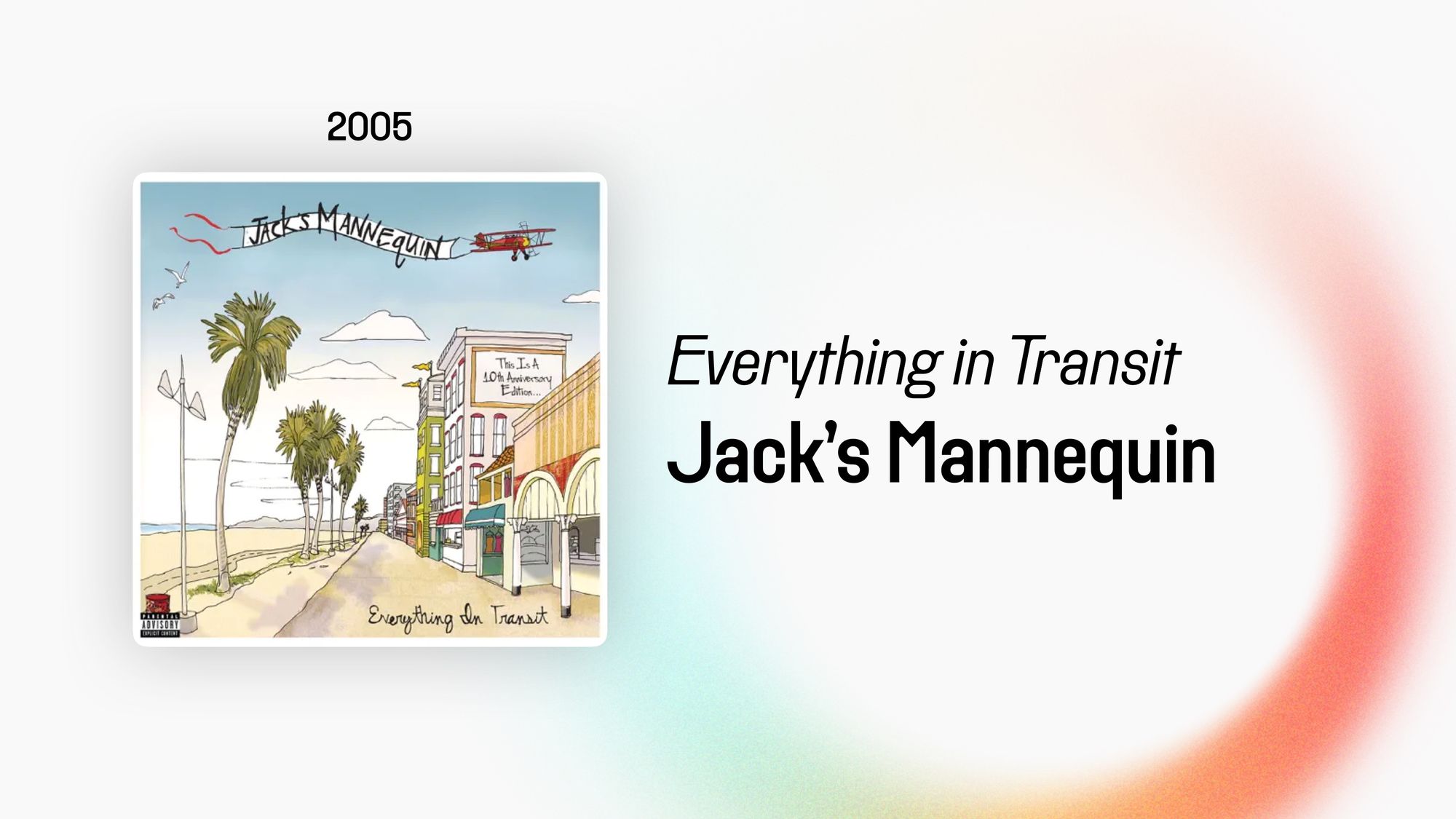 Everything in Transit (365 Albums)