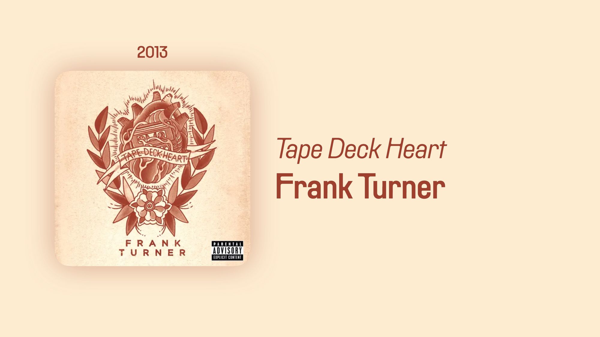 Tape Deck Heart (365 Albums)