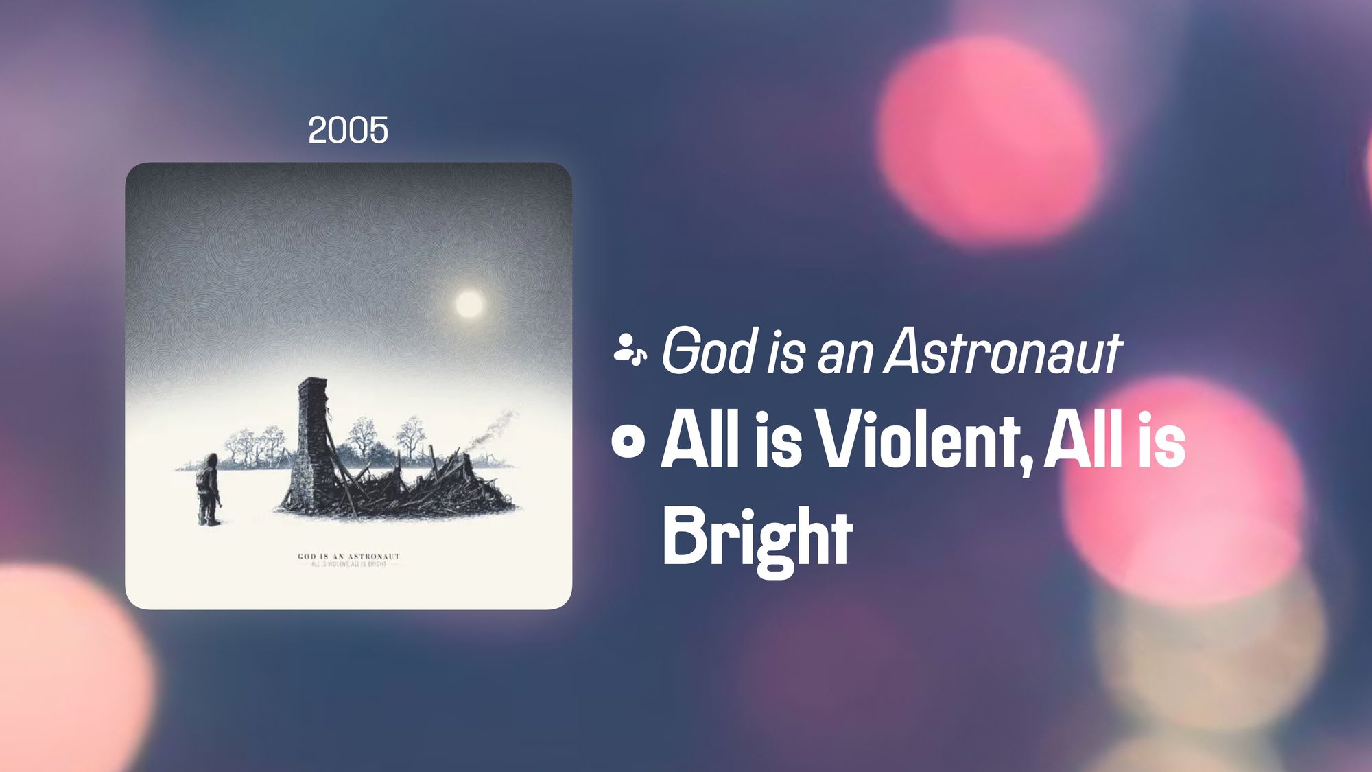 All is Violent, All is Bright (365 Albums)