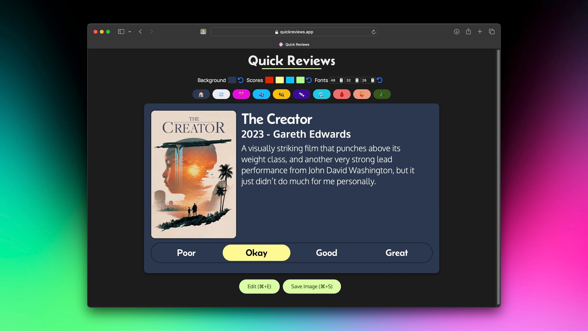 Quick Reviews gets its annual update