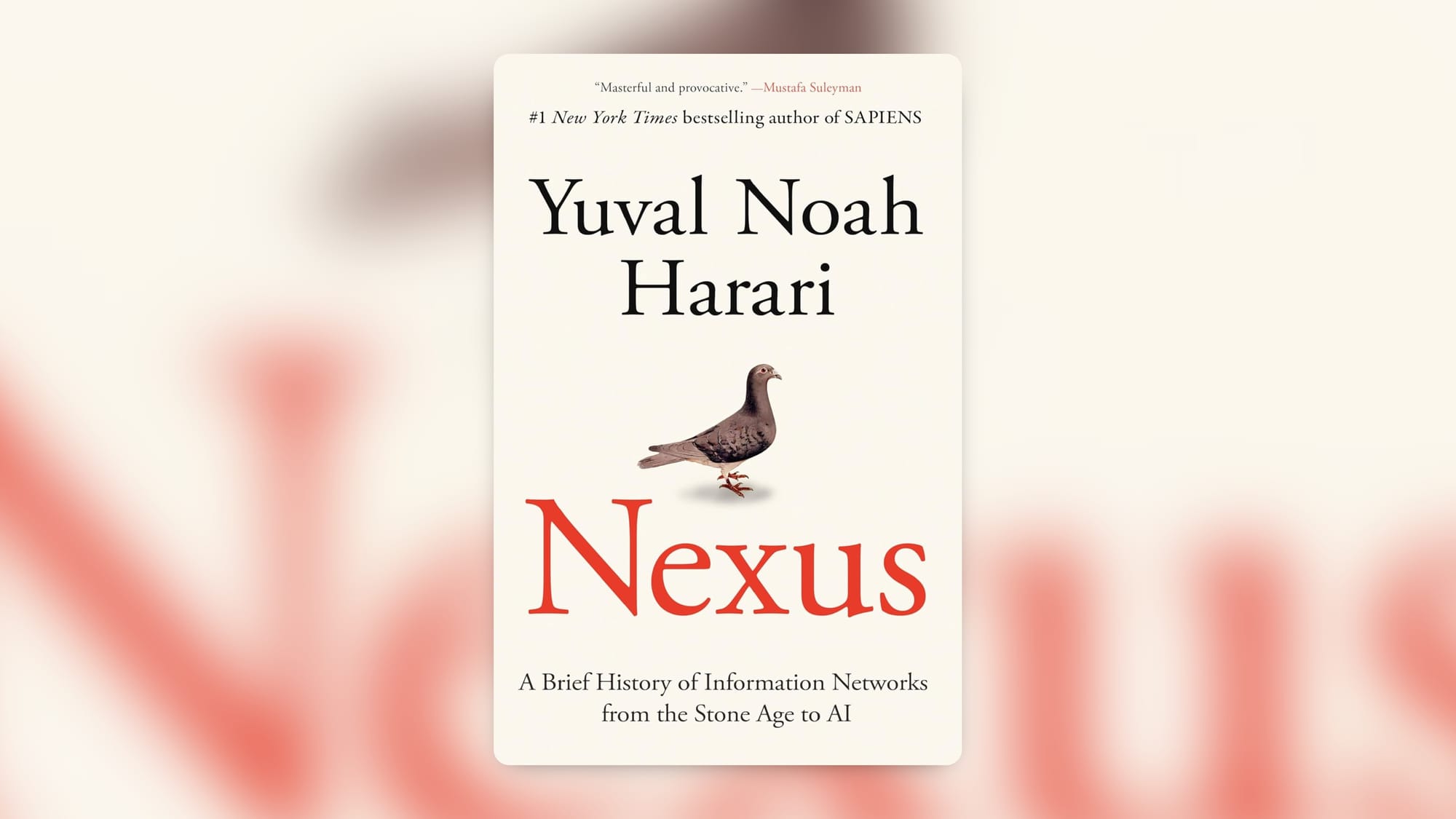 📕 I strongly recommend: Nexus (members post)