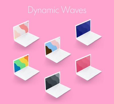 Dynamic Waves (dynamic wallpapers, tutorial, and Pride)