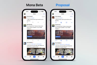 Some Very Small UI Tweaks I'd Love to See in Mona