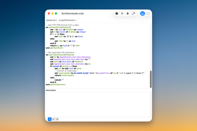 Micro app #2: Download folder sorter