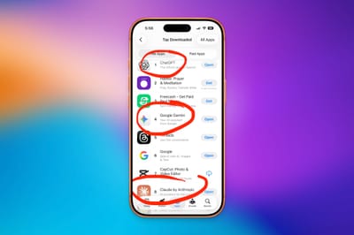 That thing "nobody" was asking for
