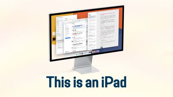 This is an iPad