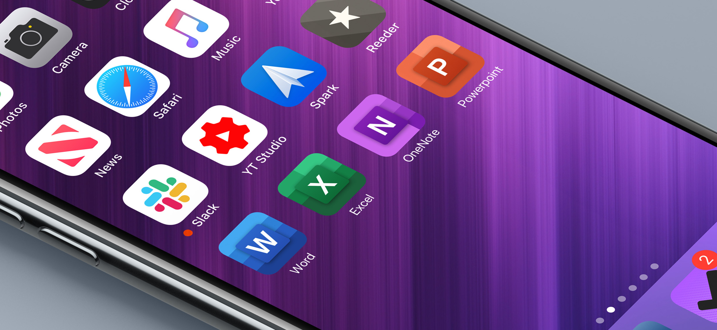 Mockup: New Microsoft Office Icons for iOS and Android