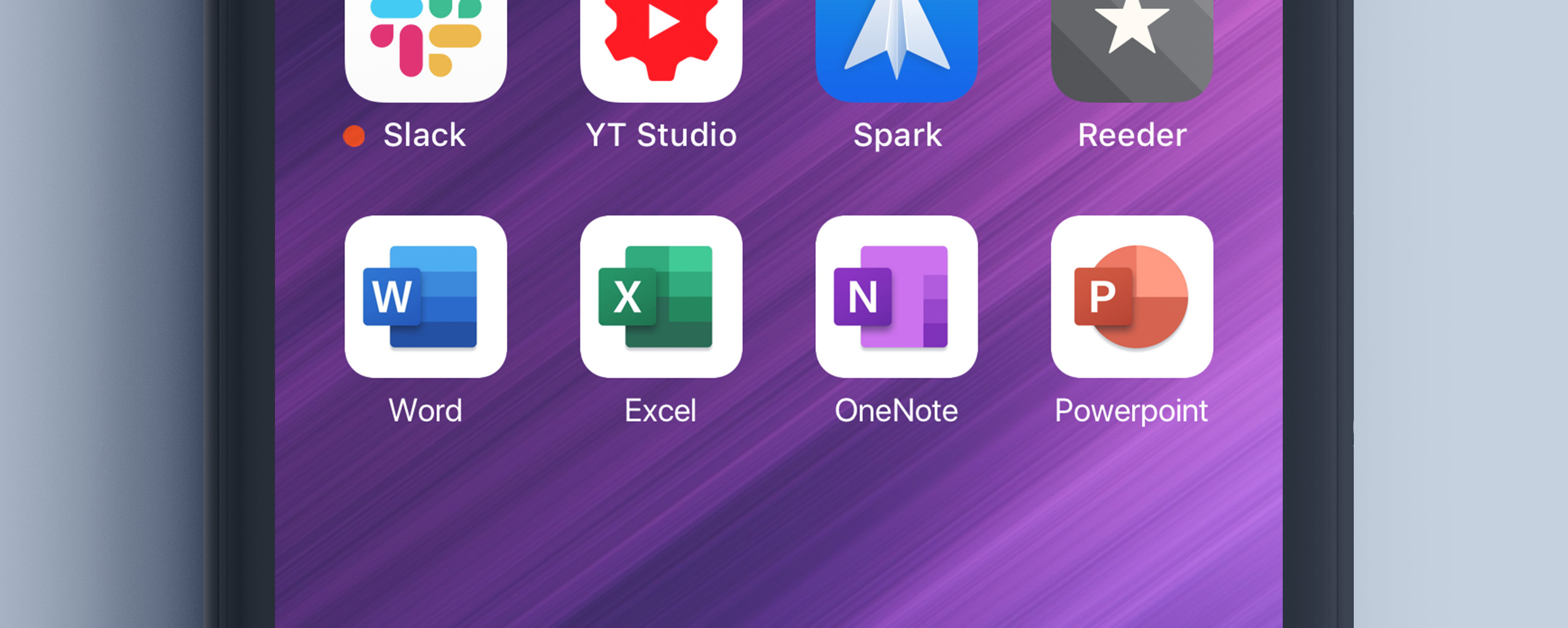Mockup: New Microsoft Office Icons for iOS and Android